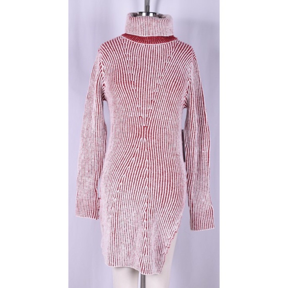 Striped Pink Mini Dress - Picture 4 of 5